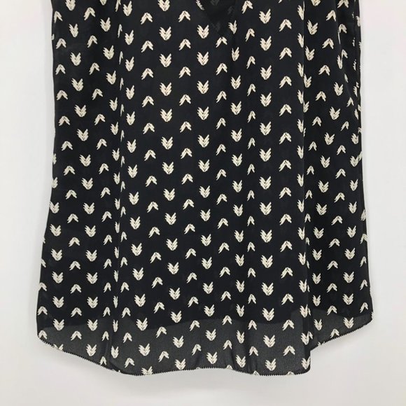Monk & Lou NWT Black and White Elise Camisole Arrow Pattern Size XS - Picture 9 of 15